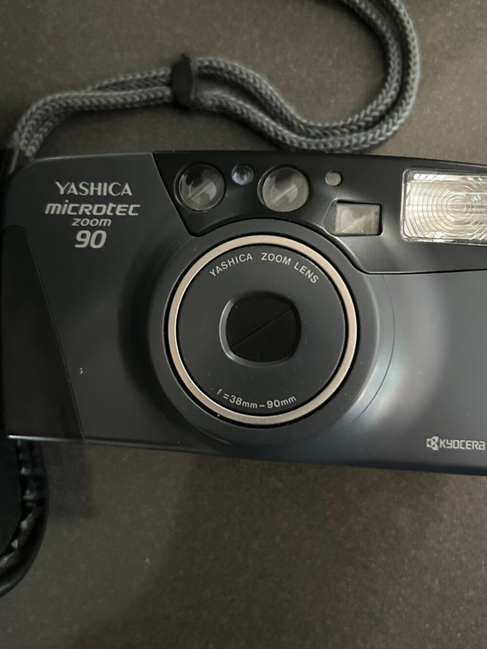 Yashica Microtec Zoom 90 - 35 MM Film Camera - GOOD FOR PARTS